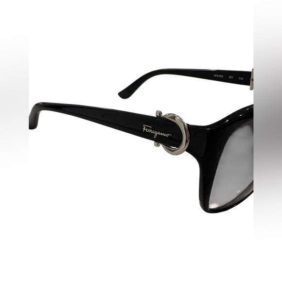 Salvatore Ferragamo Black Sunglasses - Picture 5 of 10